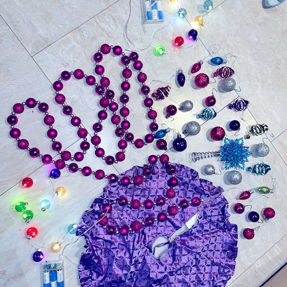 Mini tree accessories lot